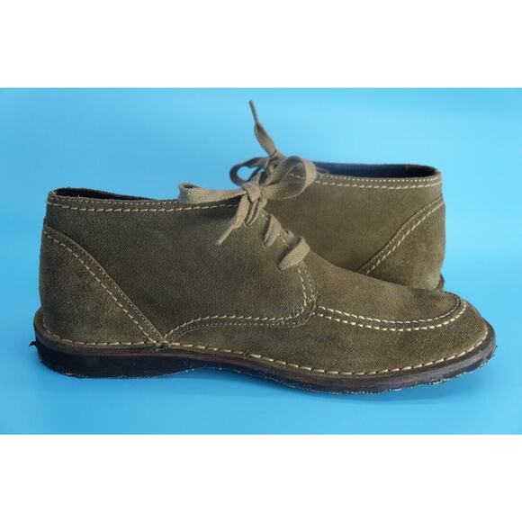 John Varvatos Tan/Beige/Sand Suede Lace Up Size 5 M Desert Chukka Boots main image 5